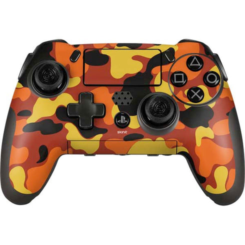 Orange Camo PlayStation Scuf Vantage 2 Controller Skin